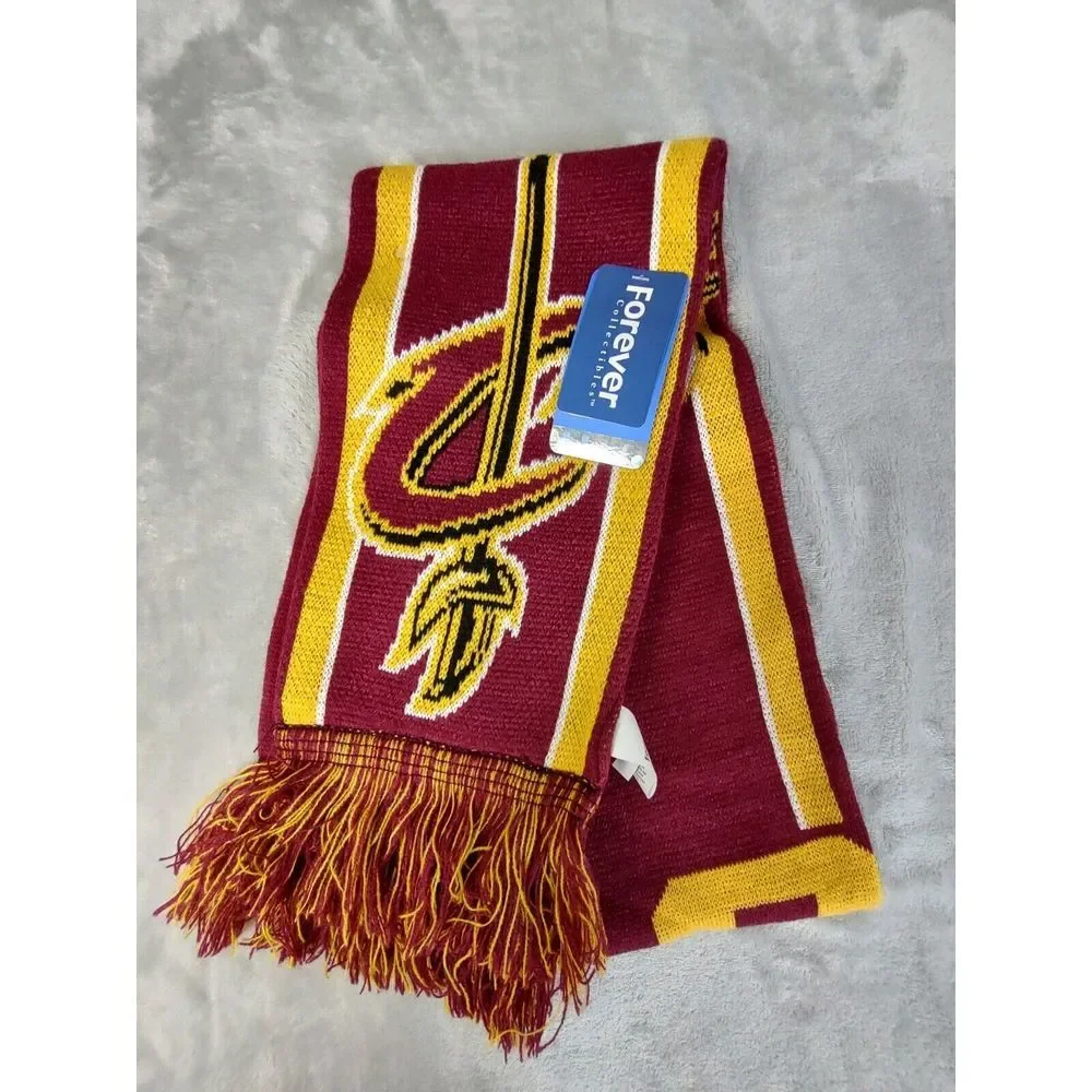 Forever Collectibles Scarf Cleveland Cavaliers Lebron James #23 NBA Licensed New